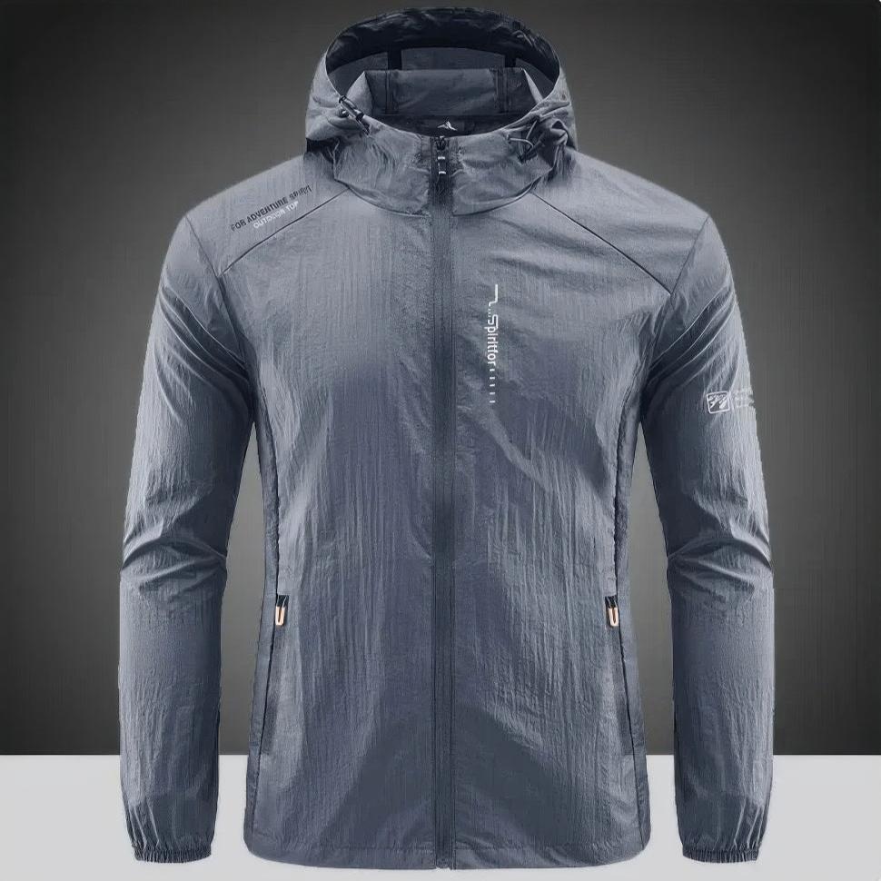 Rýchloschnúca tenká bunda so slnečnou ochranou pre vonkajšie aktivity