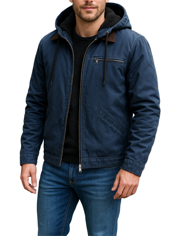 Elegantný jesenný kabát