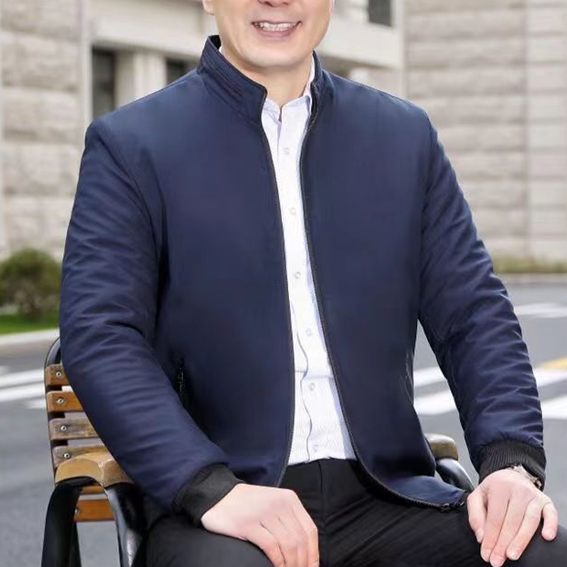 Zateplená bunda na zips