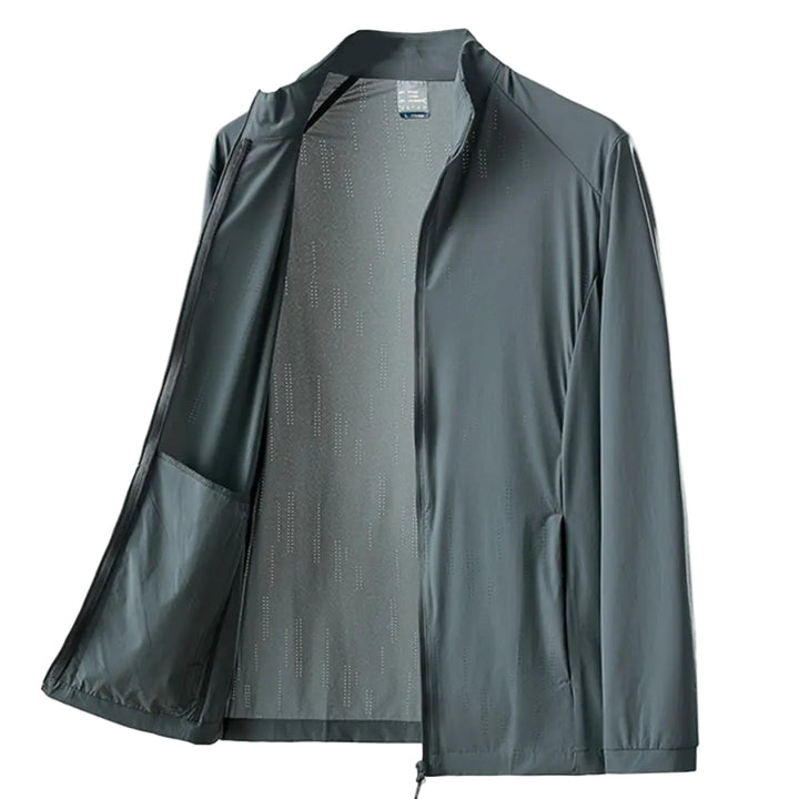 Letné bundy pre mužov s UV ochranou UPF 40+