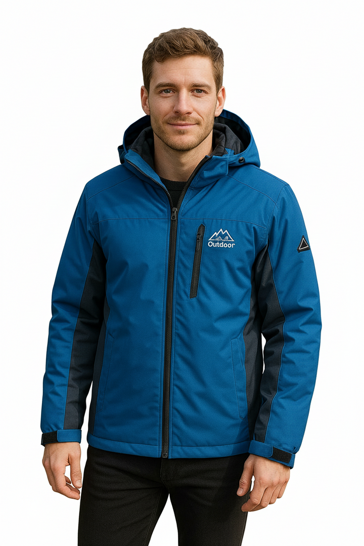 Teplá nepremokavá zimná parka