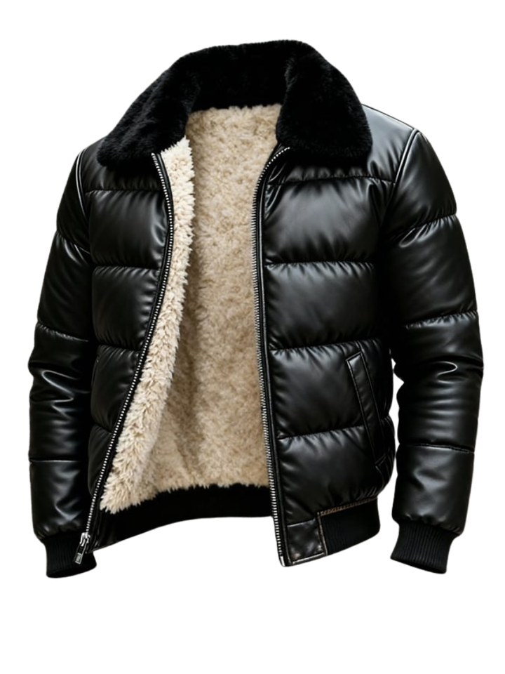 Vintage Teplá Puffer Bunda