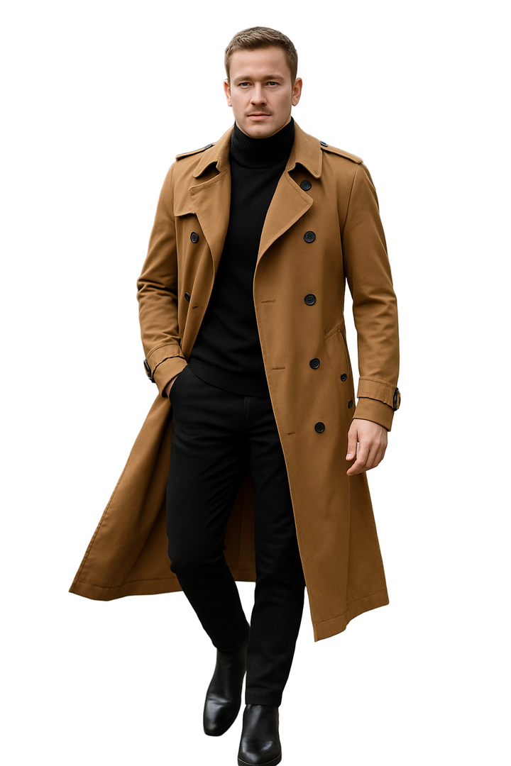 Štýlový ležérny trenčkot