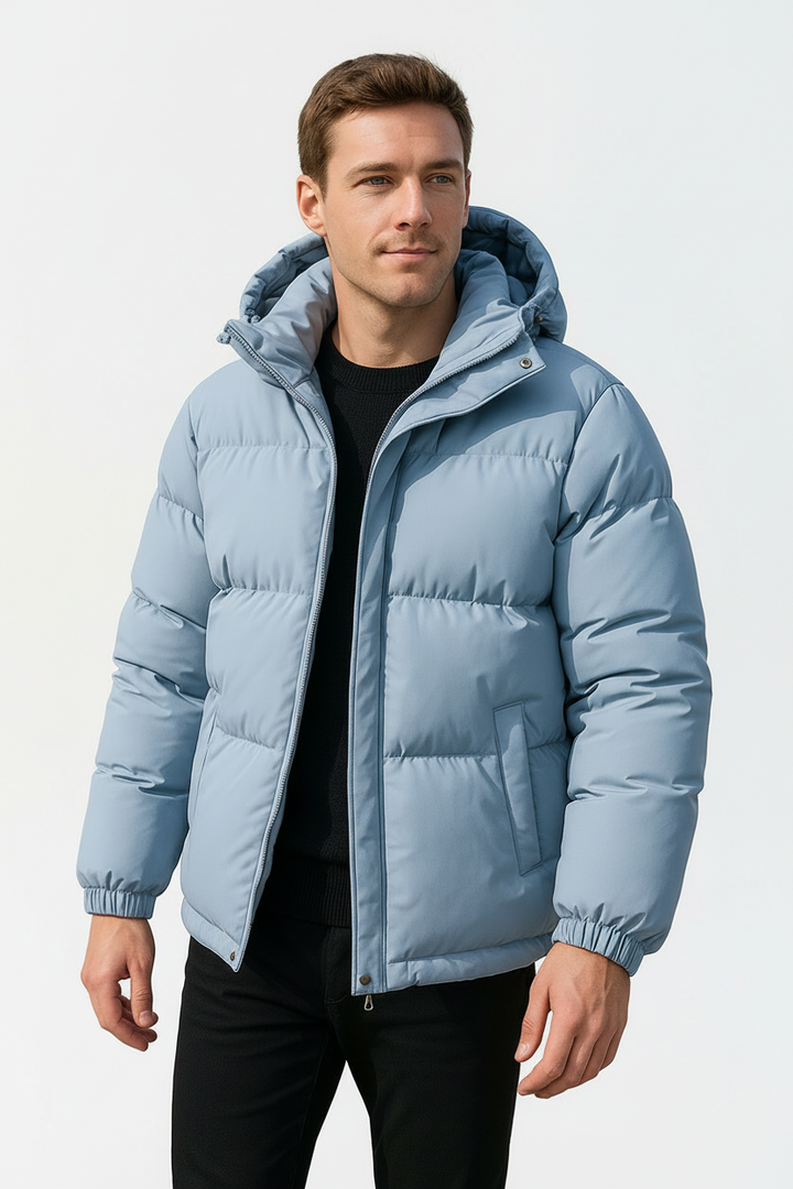 Teplá bavlnená parka pre streetwear