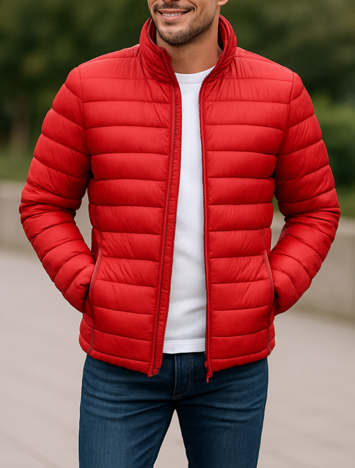 Teplý zateplený vetrovka