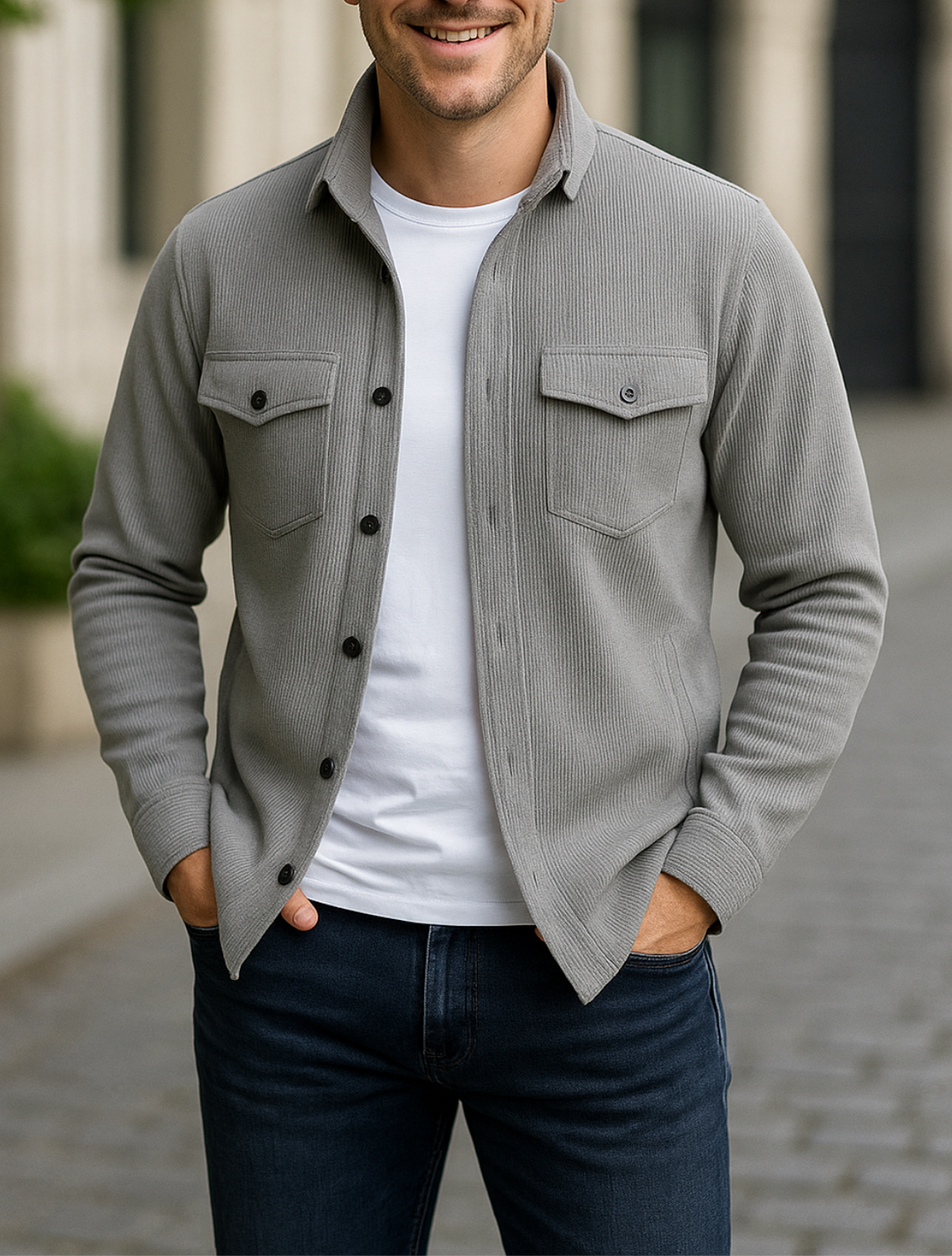 Zimná bunda z kordu