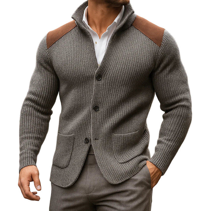 Blazer s pletenou štruktúrou