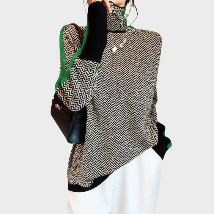 Irma | Pulóver s vysokým golierom