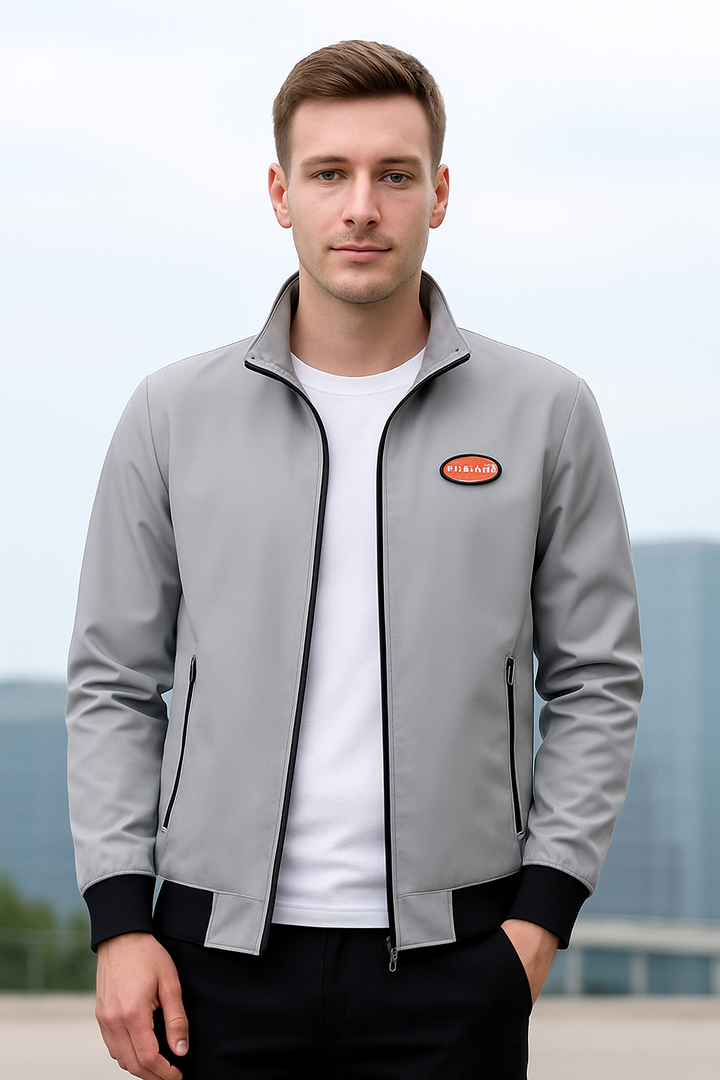 Business Casual Sako s Vysokým Golierom