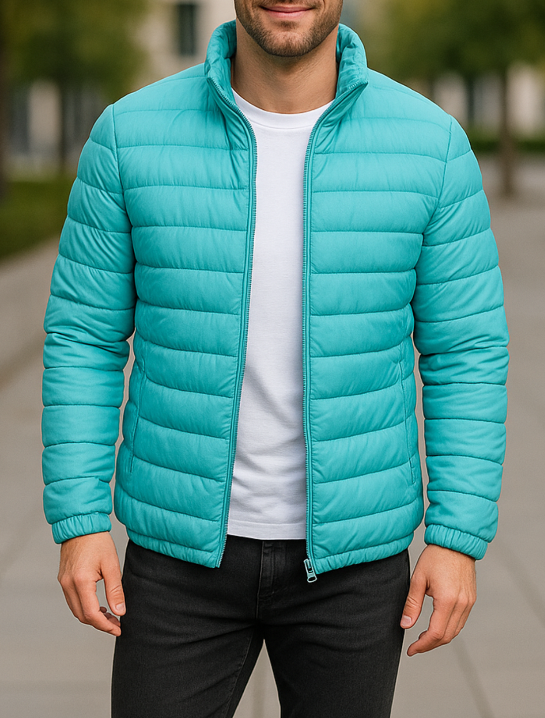 Teplý zateplený vetrovka