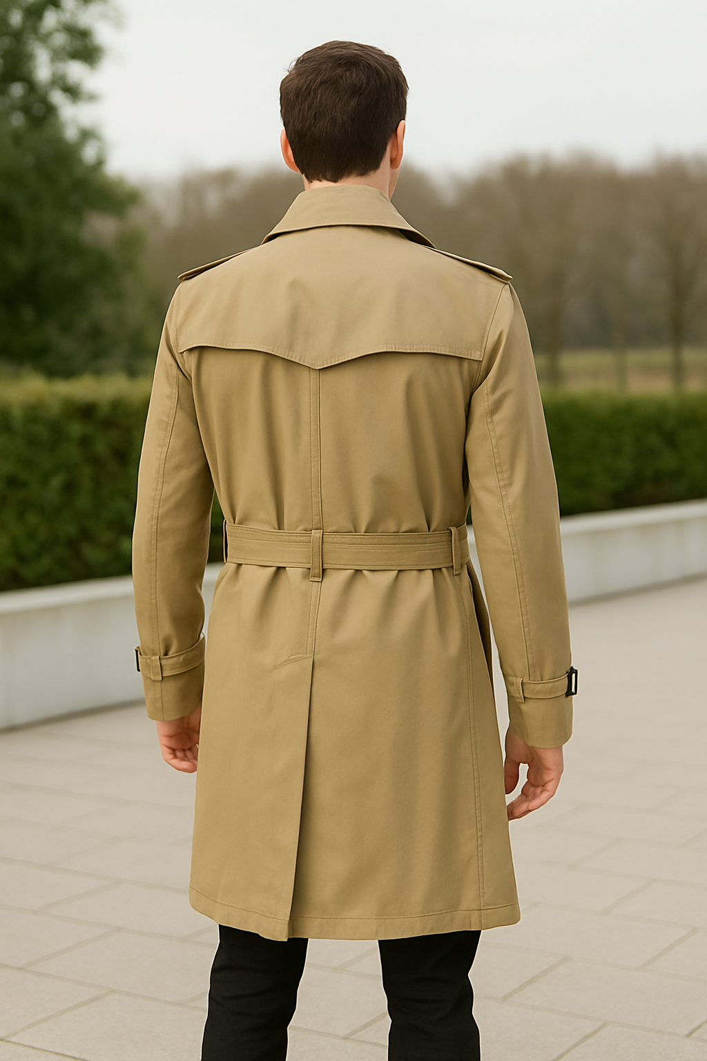 Štýlový vetrovka na jeseň a zimu