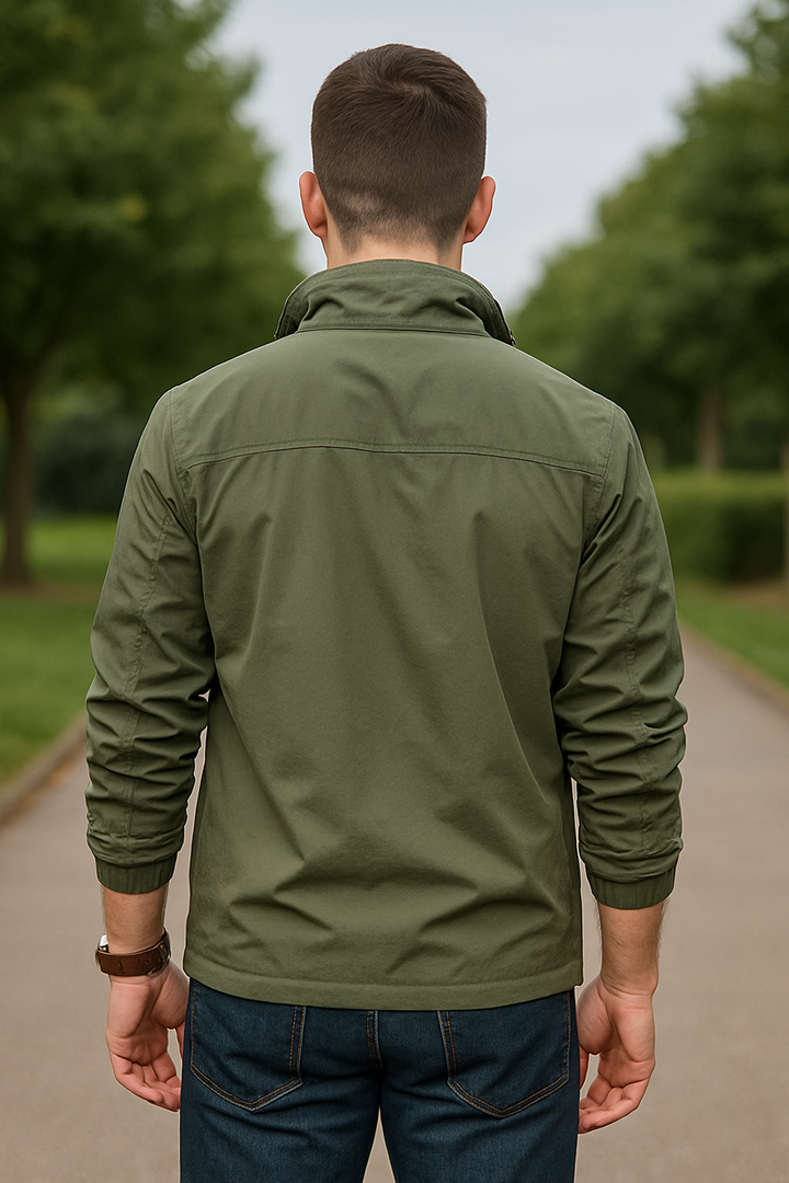 Štýlový dlhý vetrový kabát