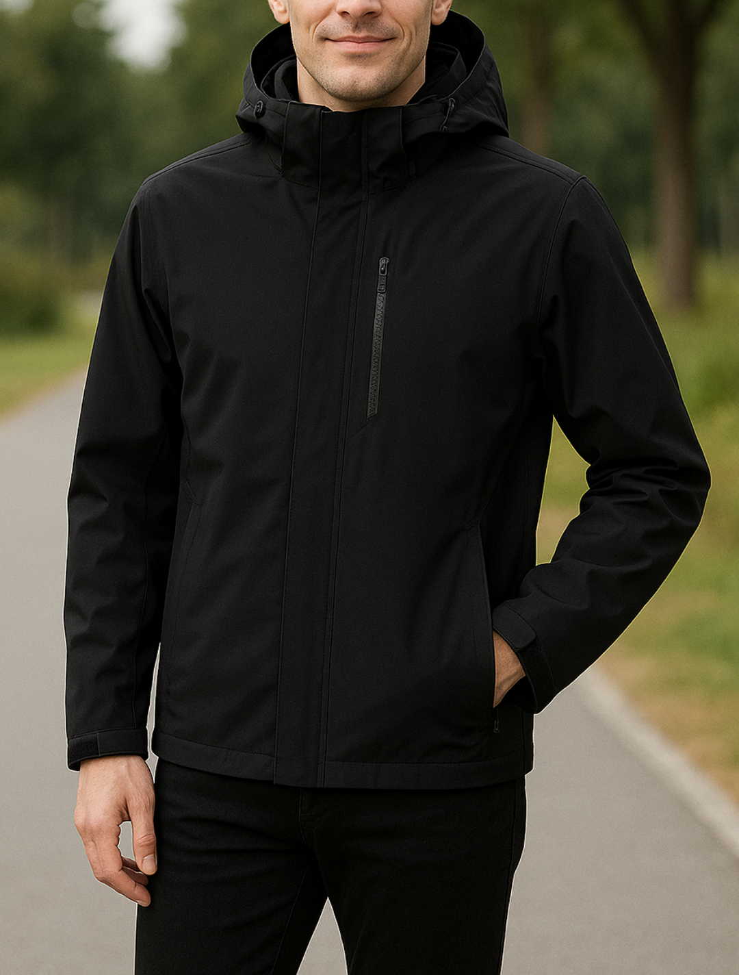 Pánska vonkajšia horolezecká bunda