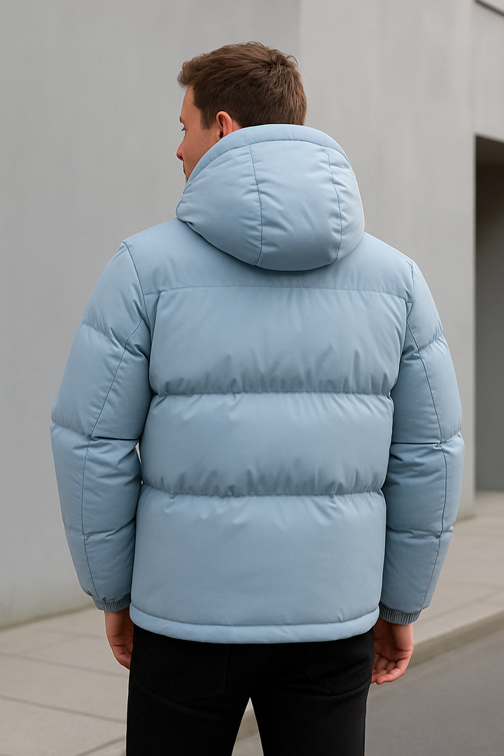 Teplá bavlnená parka pre streetwear