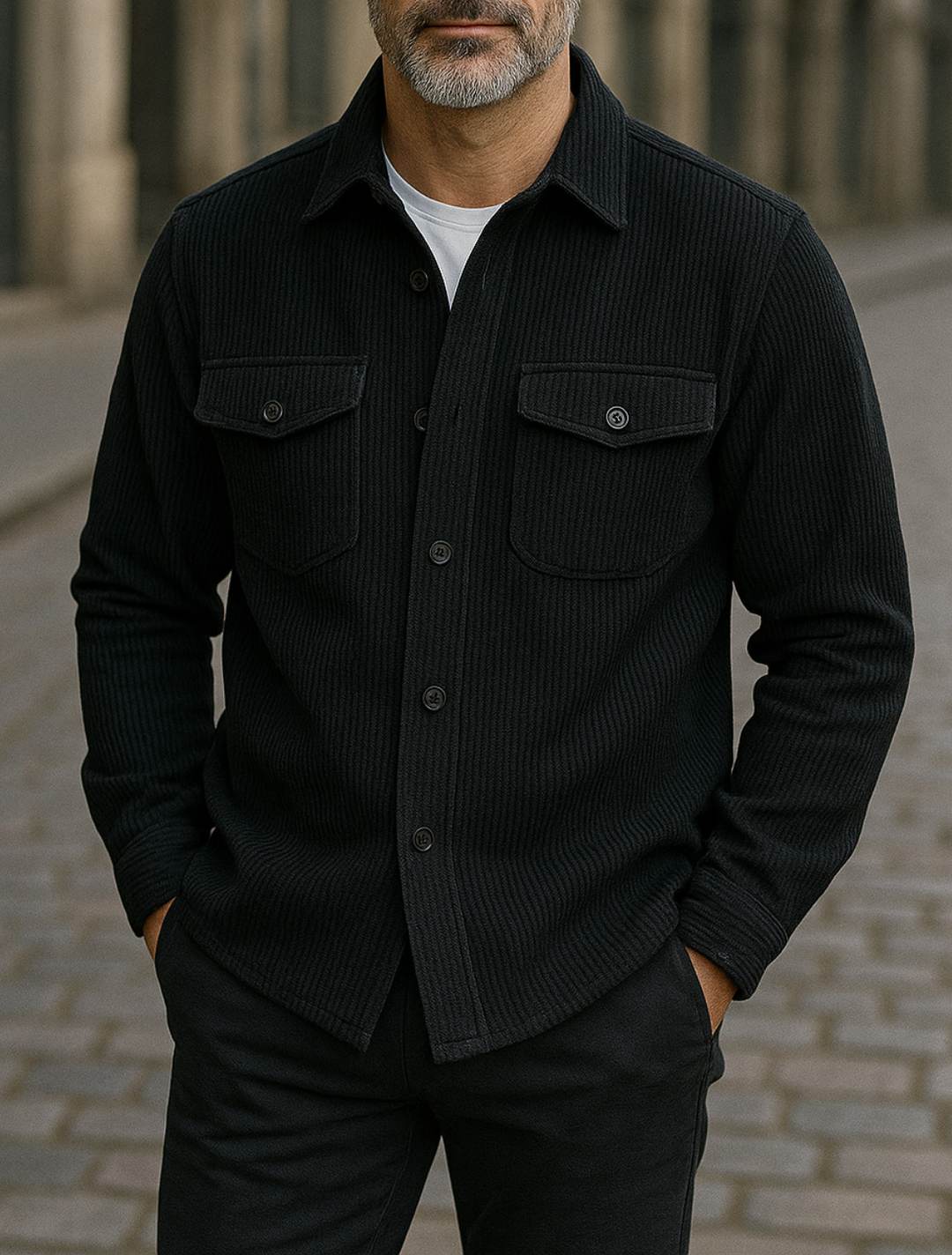 Zimná bunda z kordu