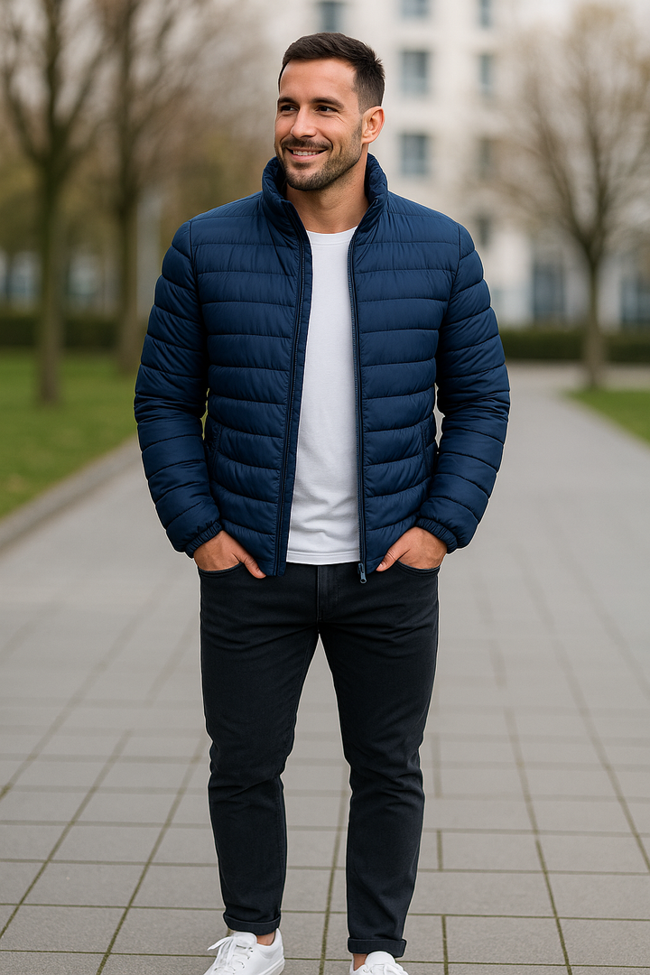 Teplý zateplený vetrovka