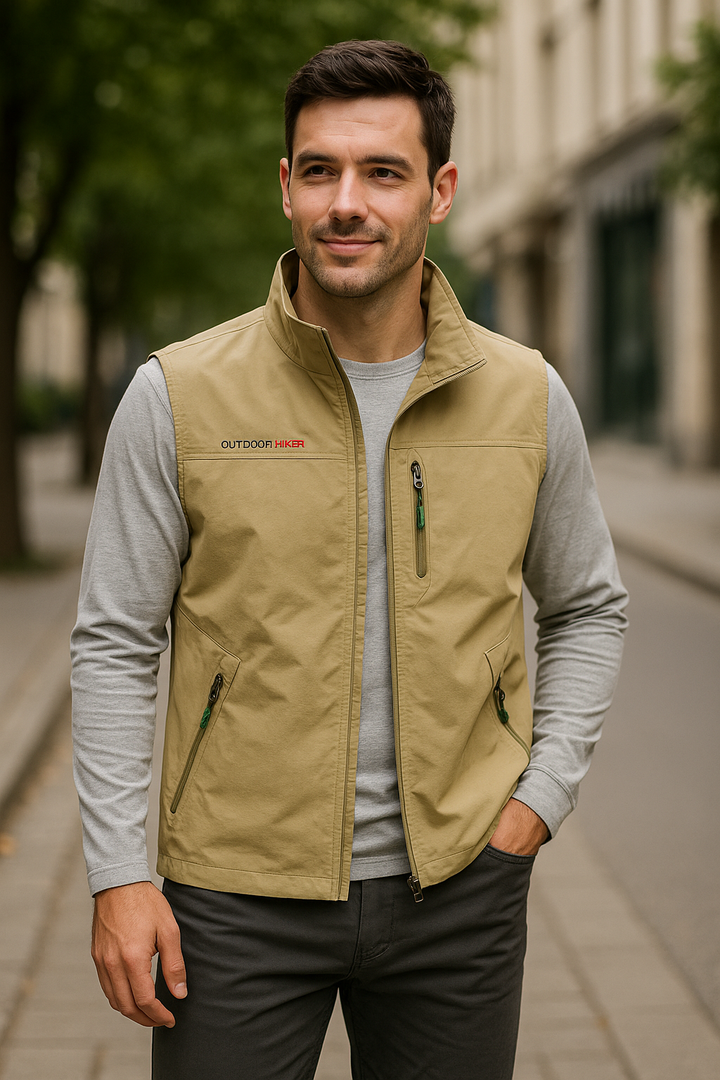 Funkčná vesta na fotografovanie a rybolov