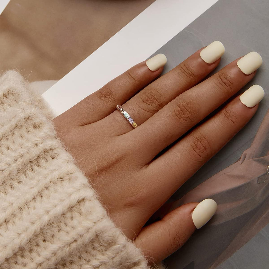 Prsteň so stopou z sterlingového striebra