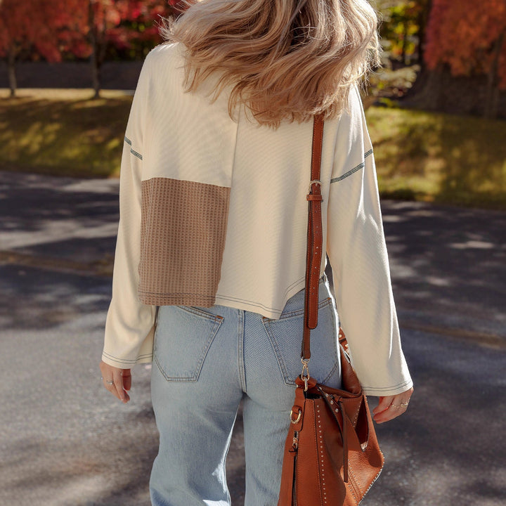 Almée™ | Pletený sveter s okrúhlym výstrihom