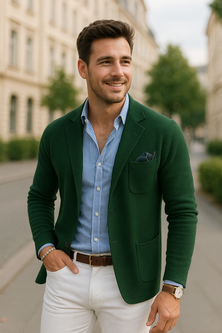 Slim Fit Blazer na voľný čas a svadby