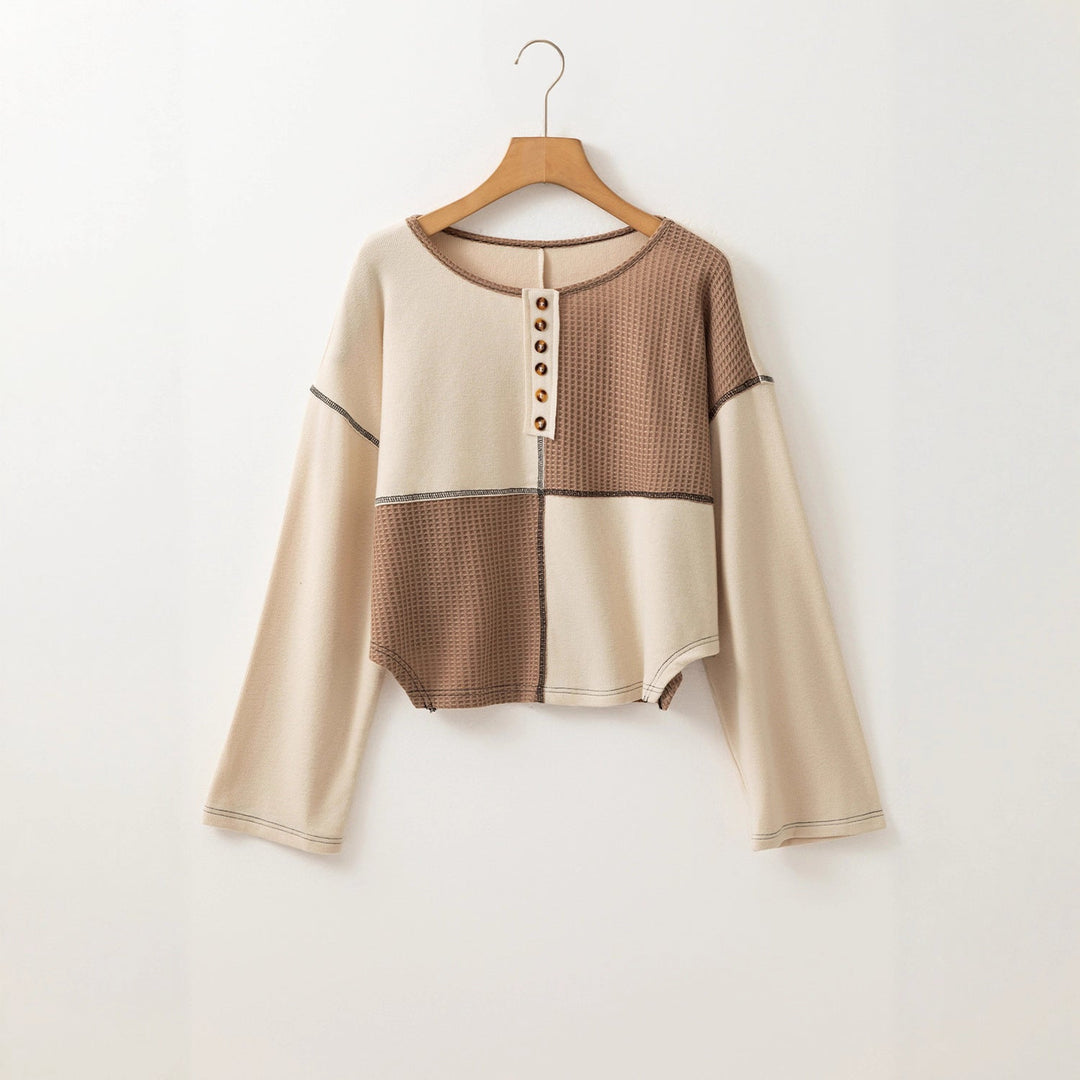 Almée™ | Pletený sveter s okrúhlym výstrihom