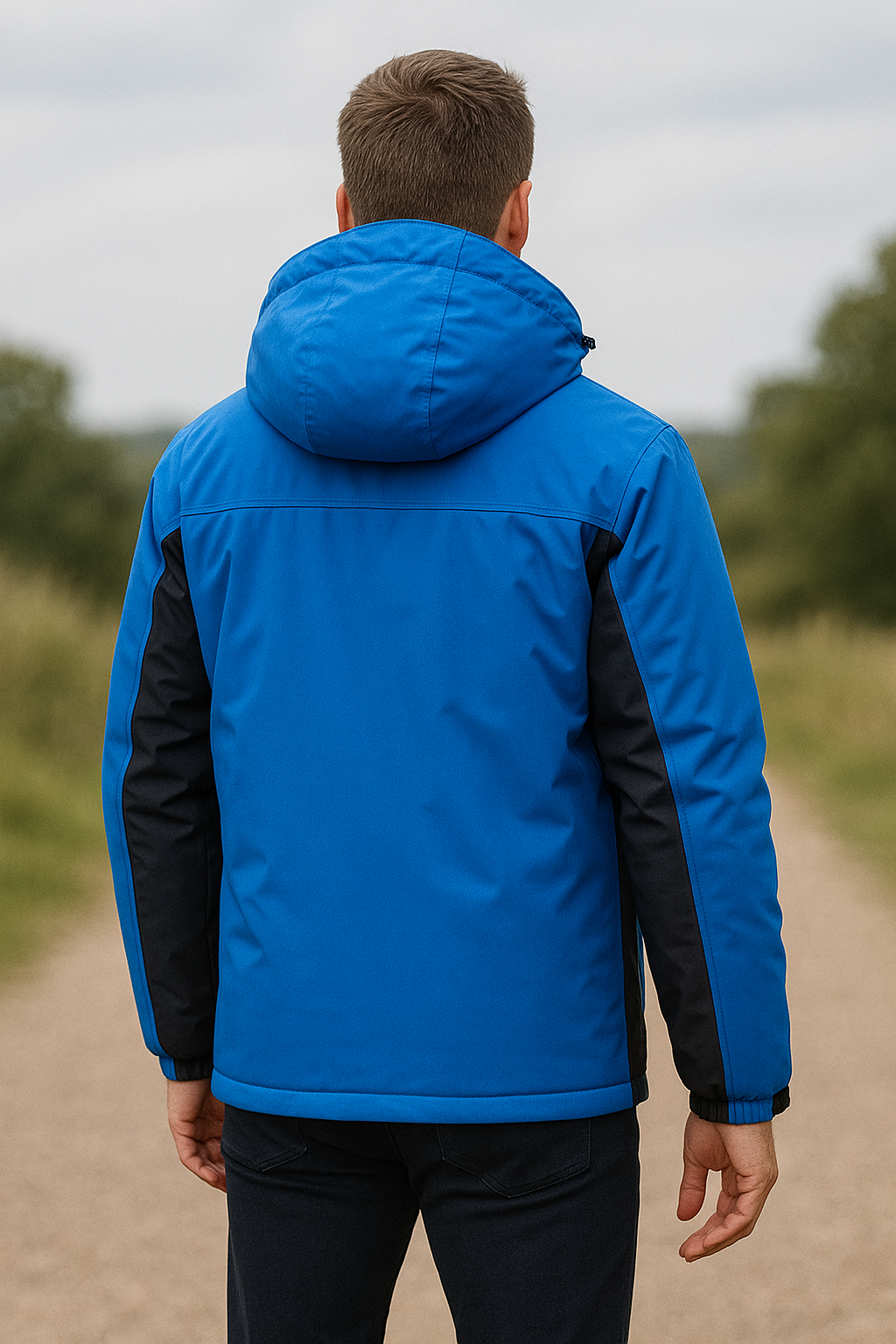 Teplá nepremokavá zimná parka