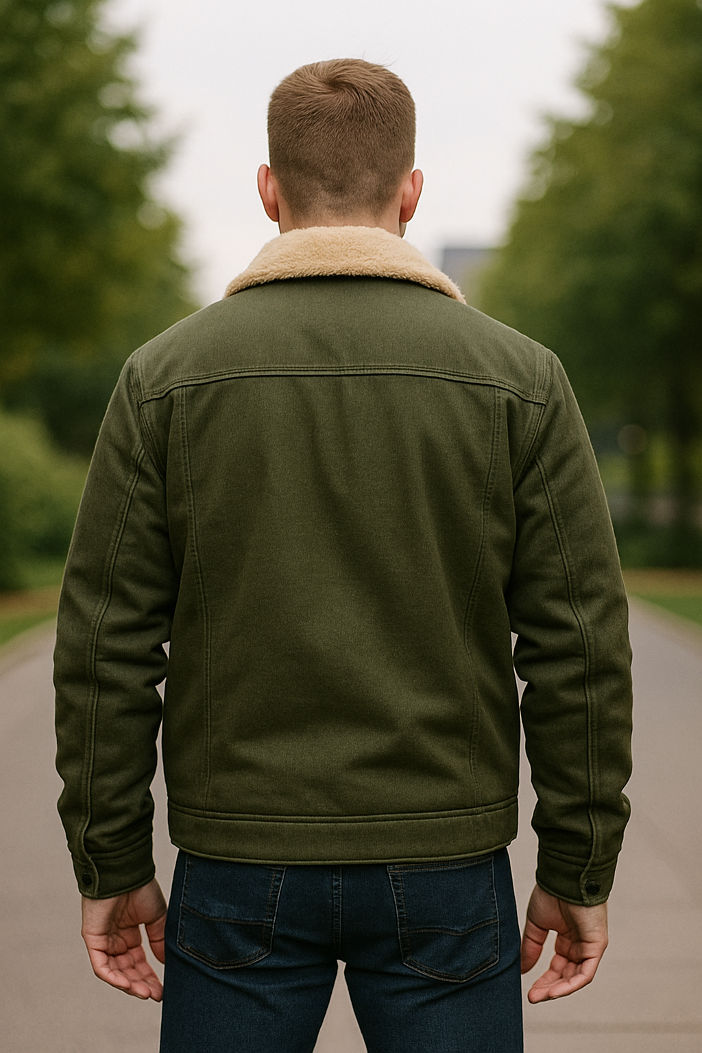 Teplá fleecová bunda na jeseň