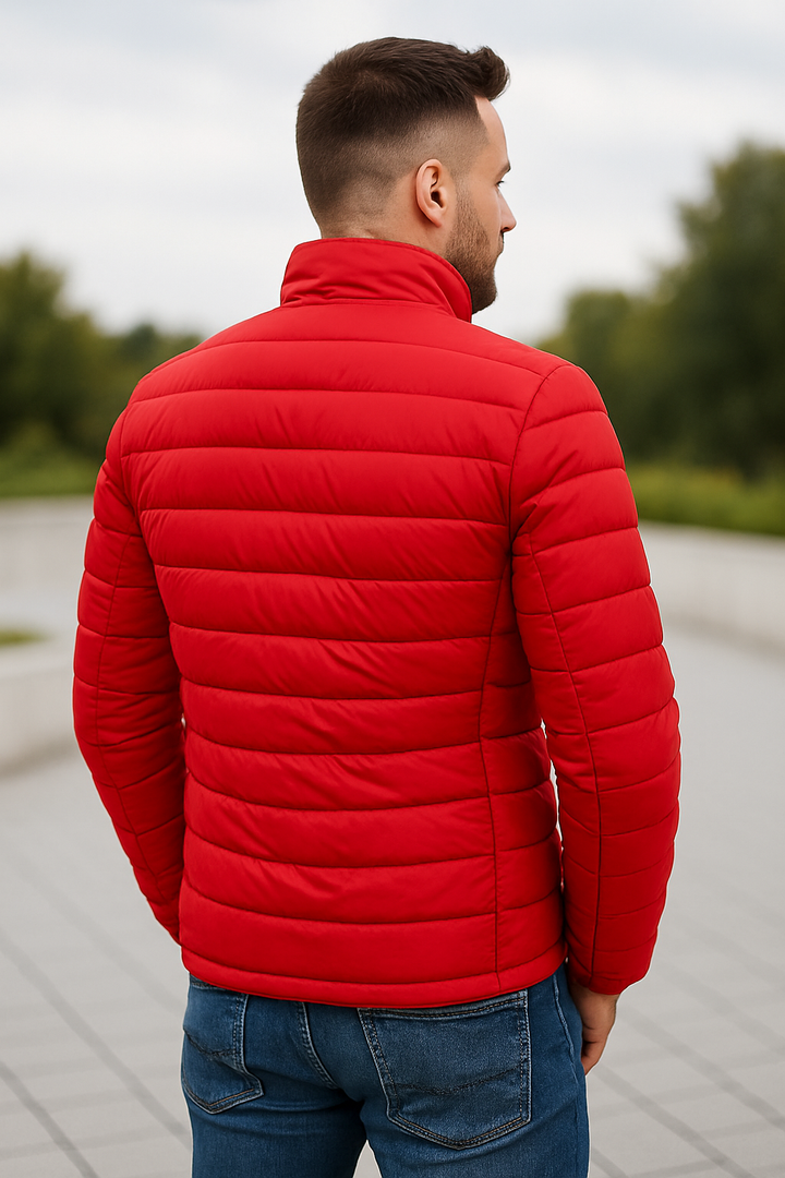 Teplý zateplený vetrovka