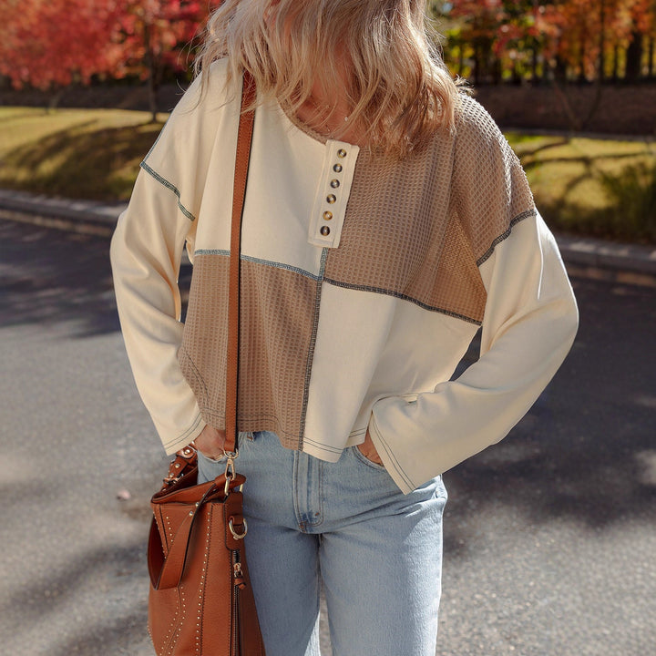 Almée™ | Pletený sveter s okrúhlym výstrihom