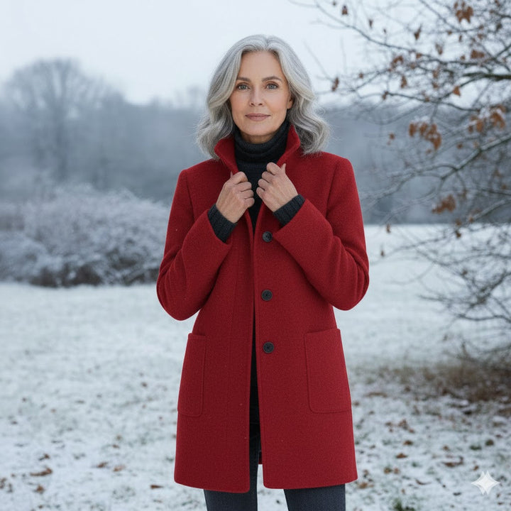 Susan | Klasický každodenný vlnený kabát