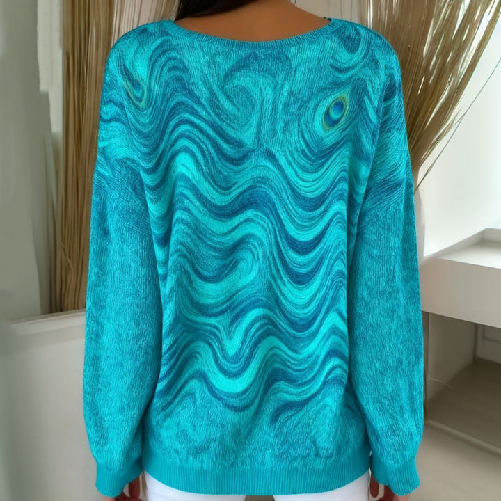 Evéline™ | Sveter s výstrihom do V