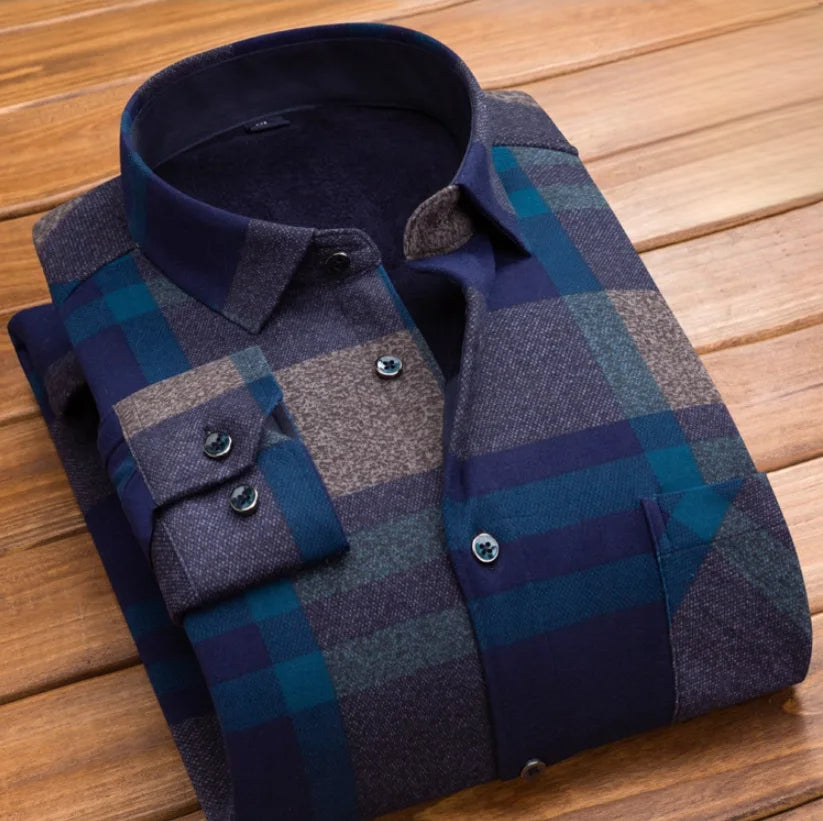 Emily Manchester™ Dlhý Rukáv Košeľa