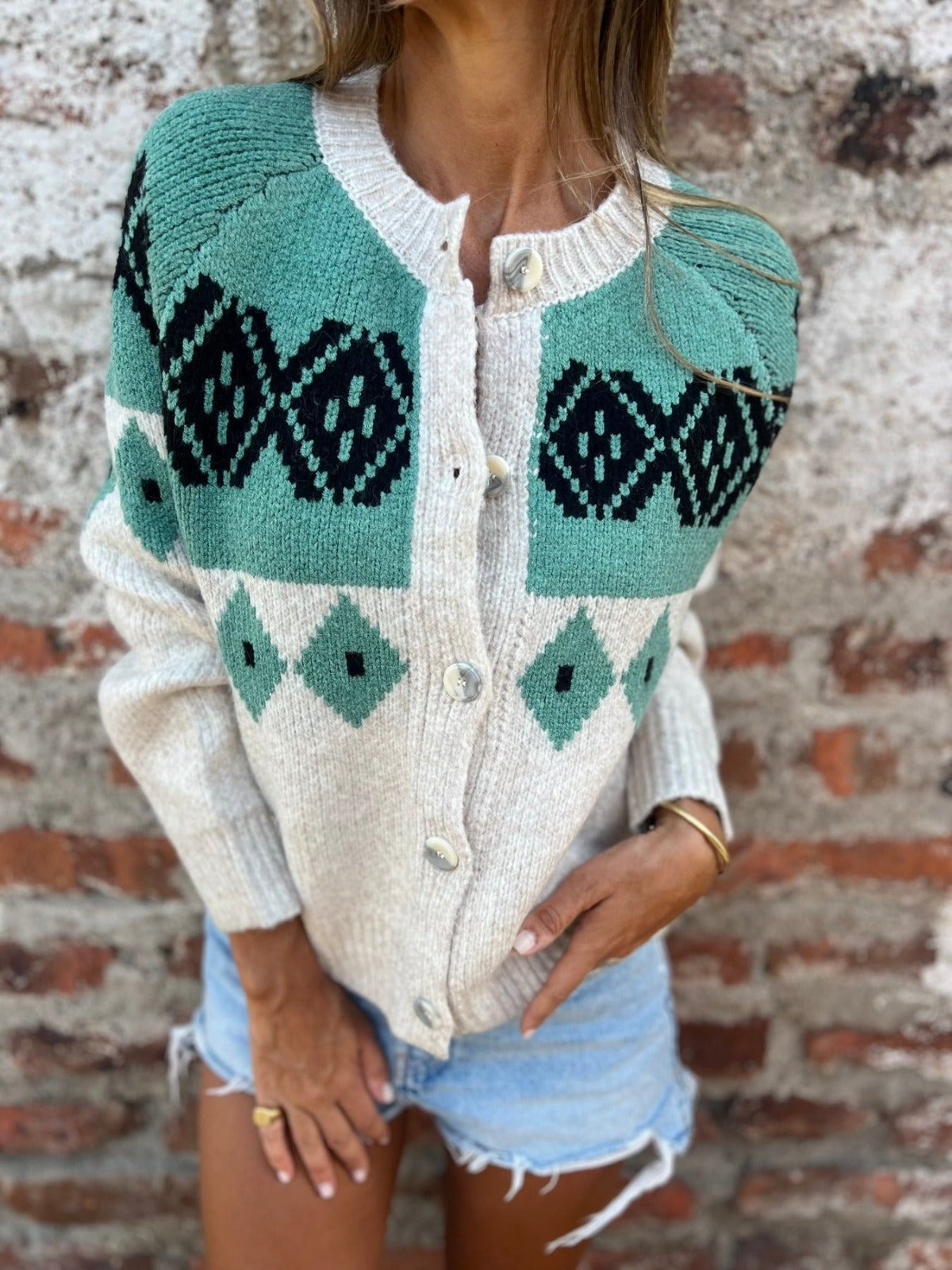 Allison | Retro sveter Island