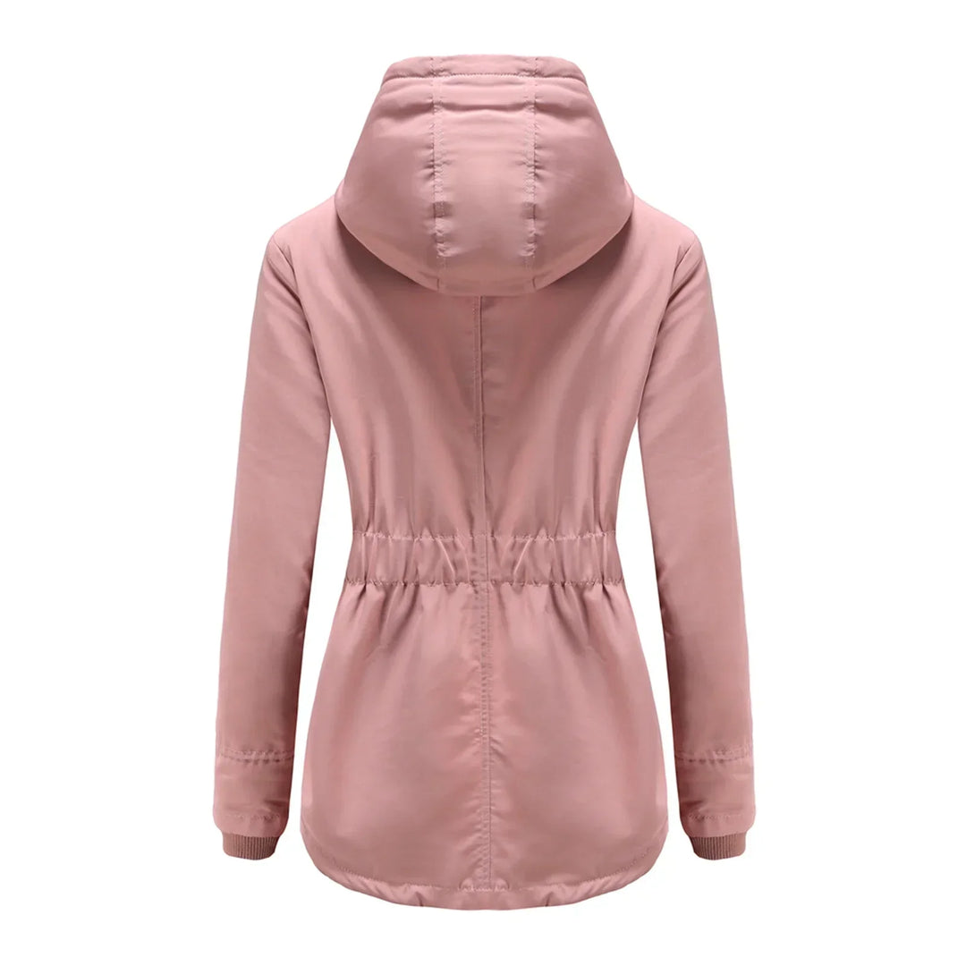 Amina | Kapucňový zimný kabát na každodenné nosenie