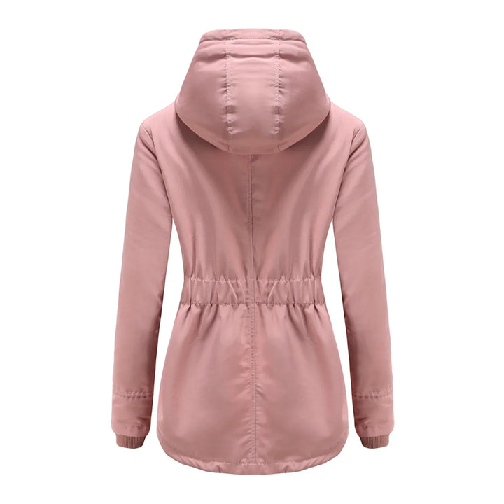 Amina | Kapucňový zimný kabát na každodenné nosenie