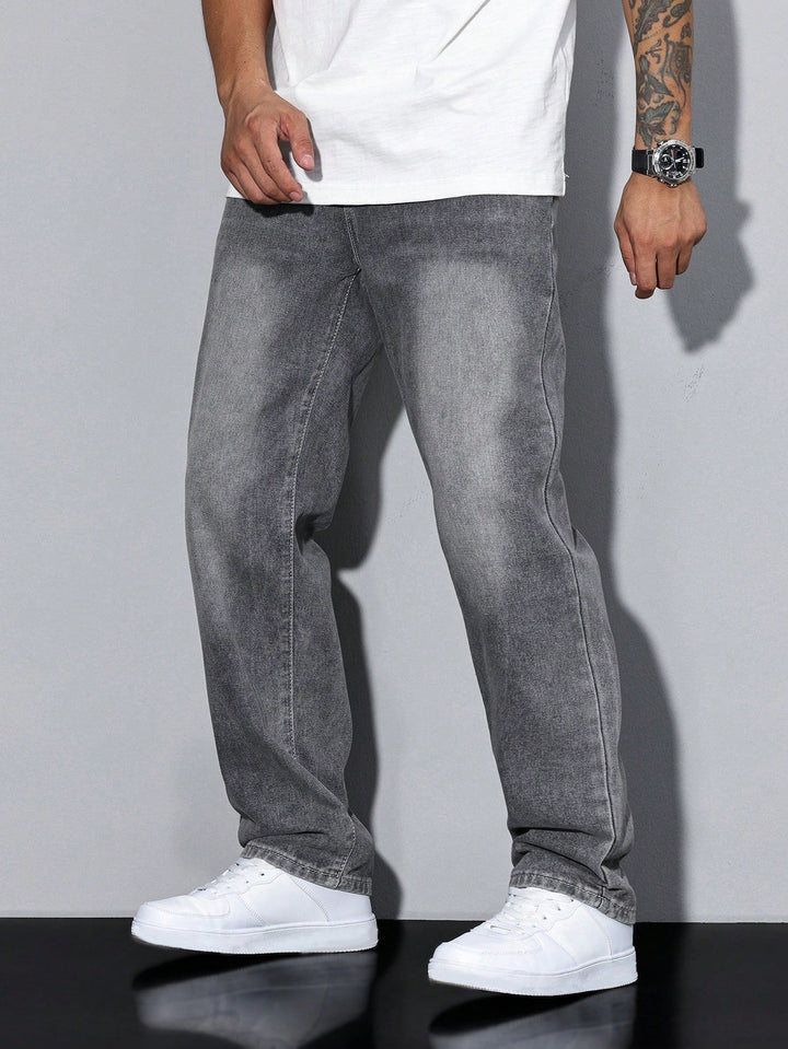 Men’s Casual Wide Leg Jeans | Winter Style