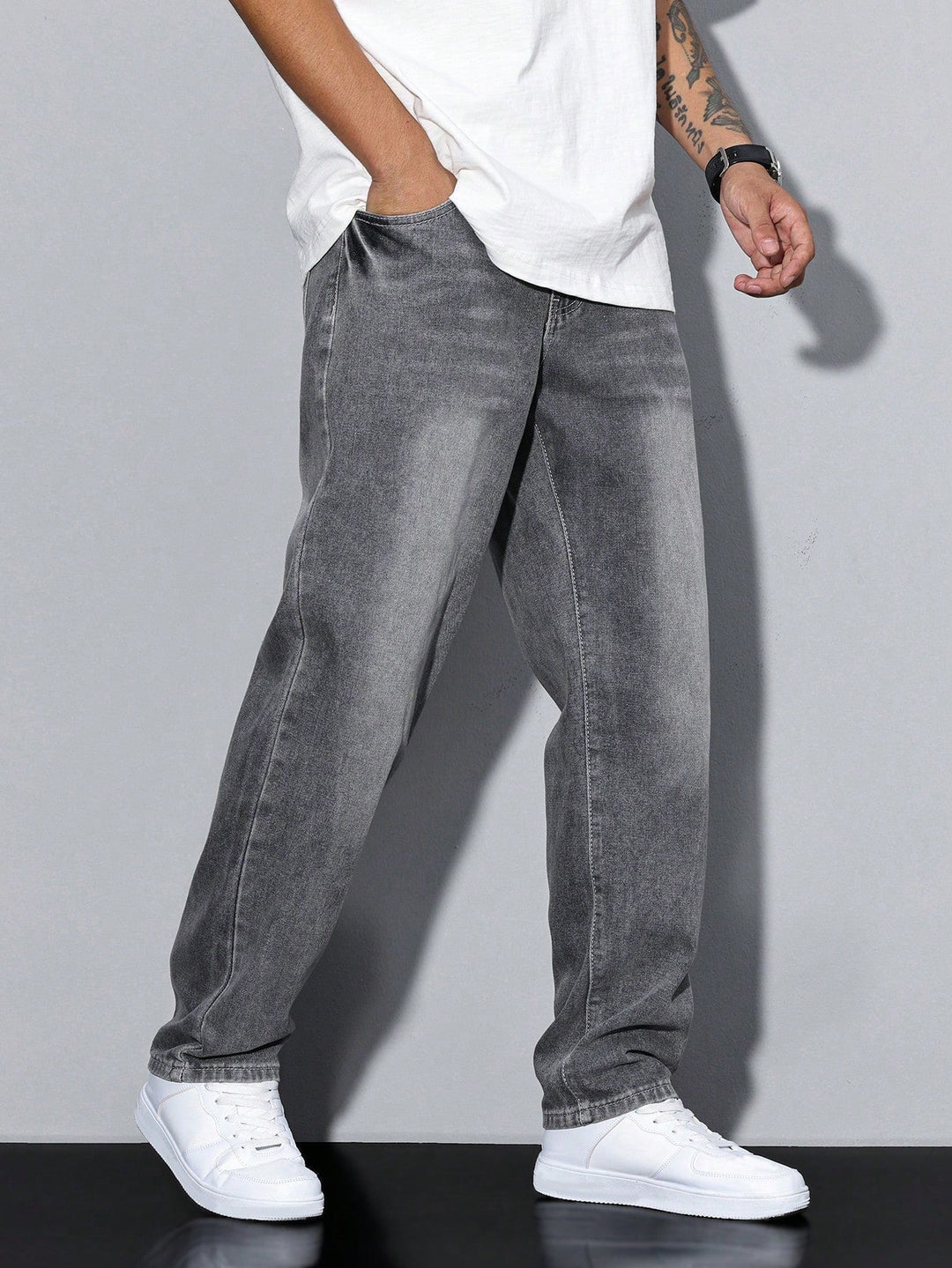 Men’s Casual Wide Leg Jeans | Winter Style