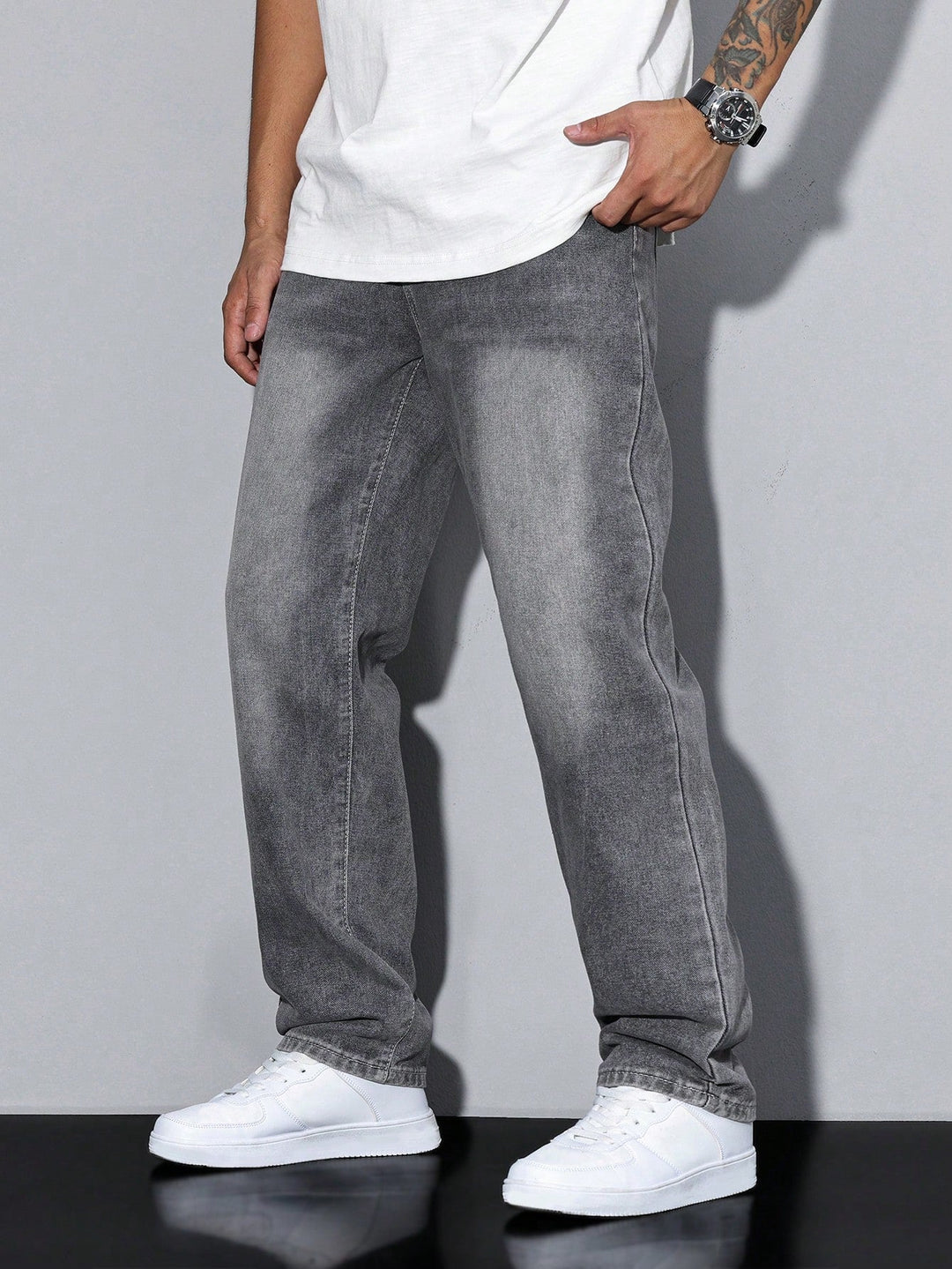 Men’s Casual Wide Leg Jeans | Winter Style