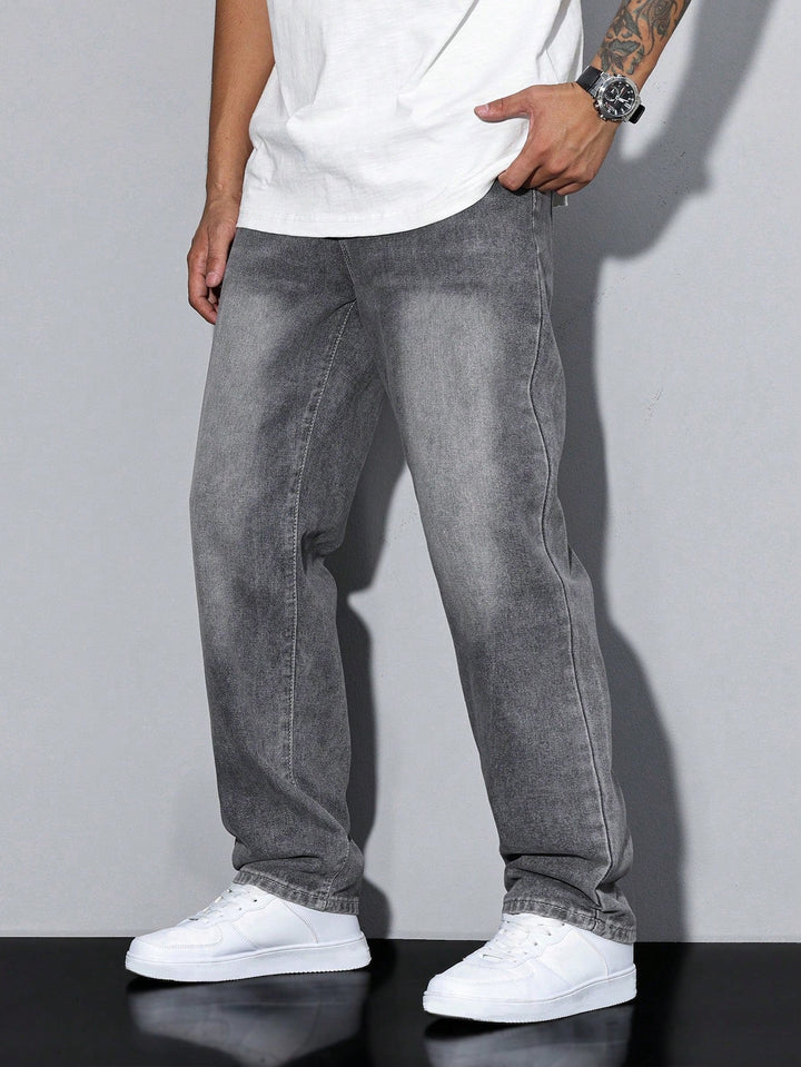 Men’s Casual Wide Leg Jeans | Winter Style