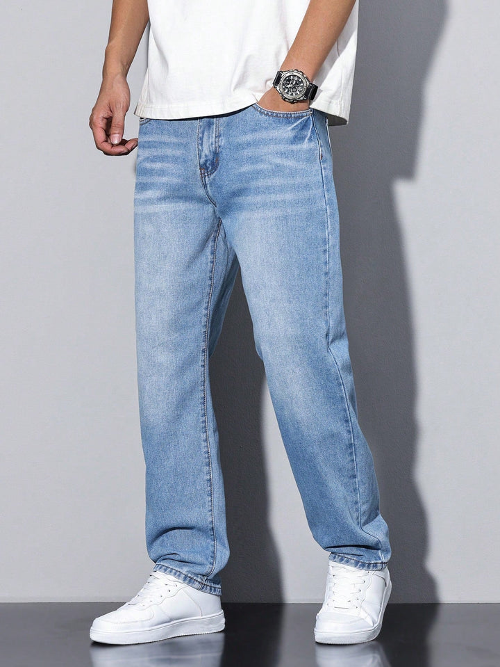 Men’s Casual Wide Leg Jeans | Winter Style