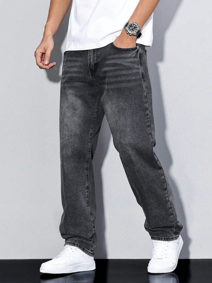 Men’s Casual Wide Leg Jeans | Winter Style