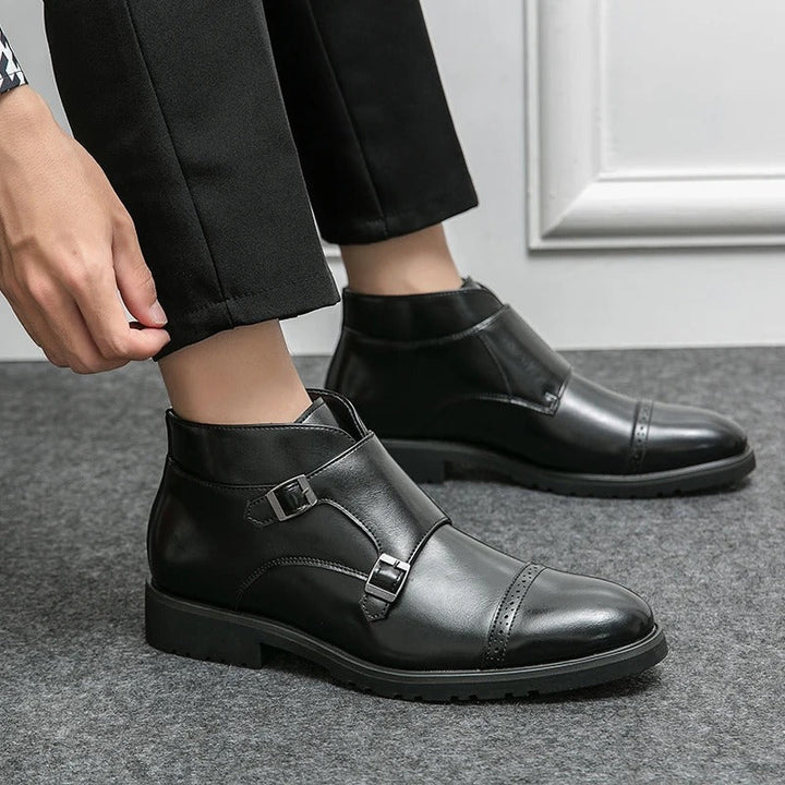 Darell | Dvojité monk strap čižmy