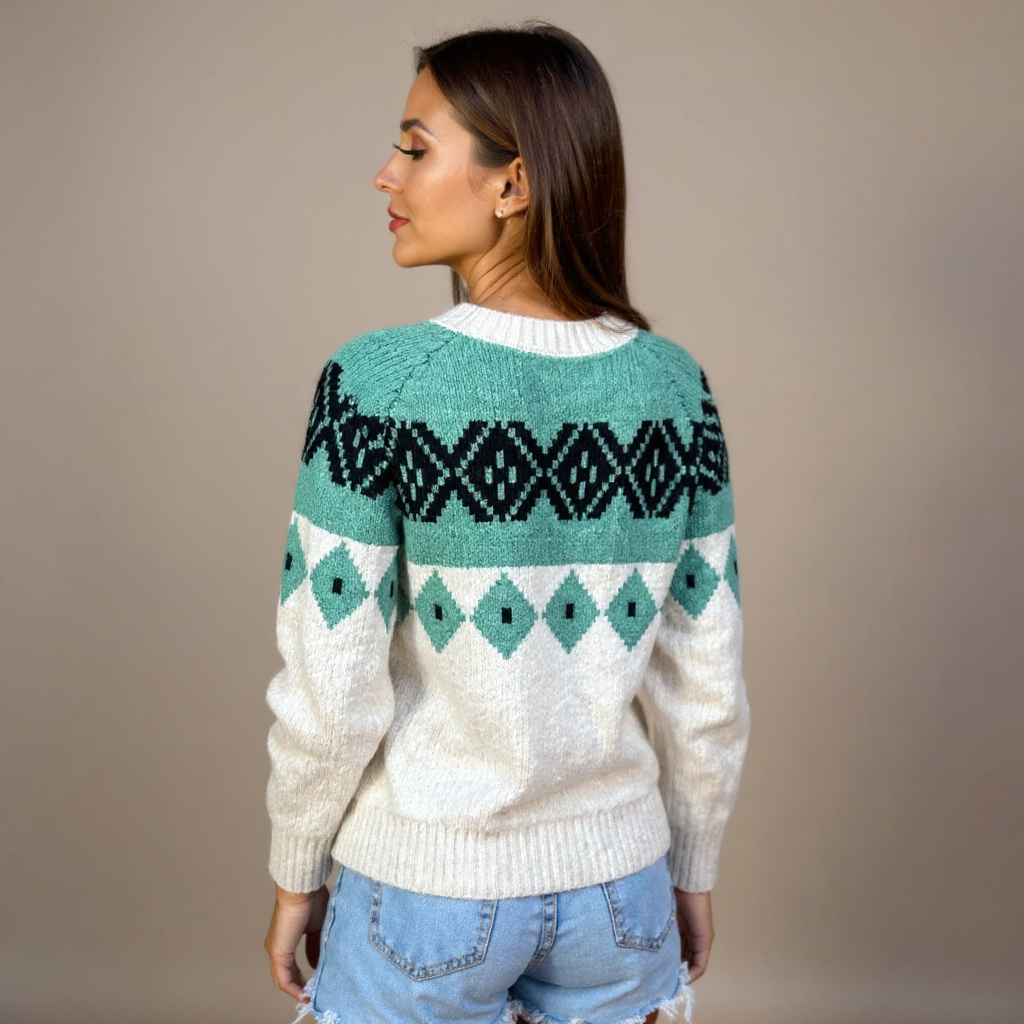 Allison | Retro sveter Island