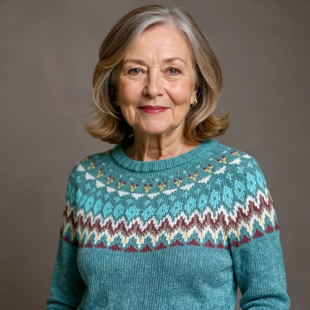 Sofia | Vintage islandsý sveter